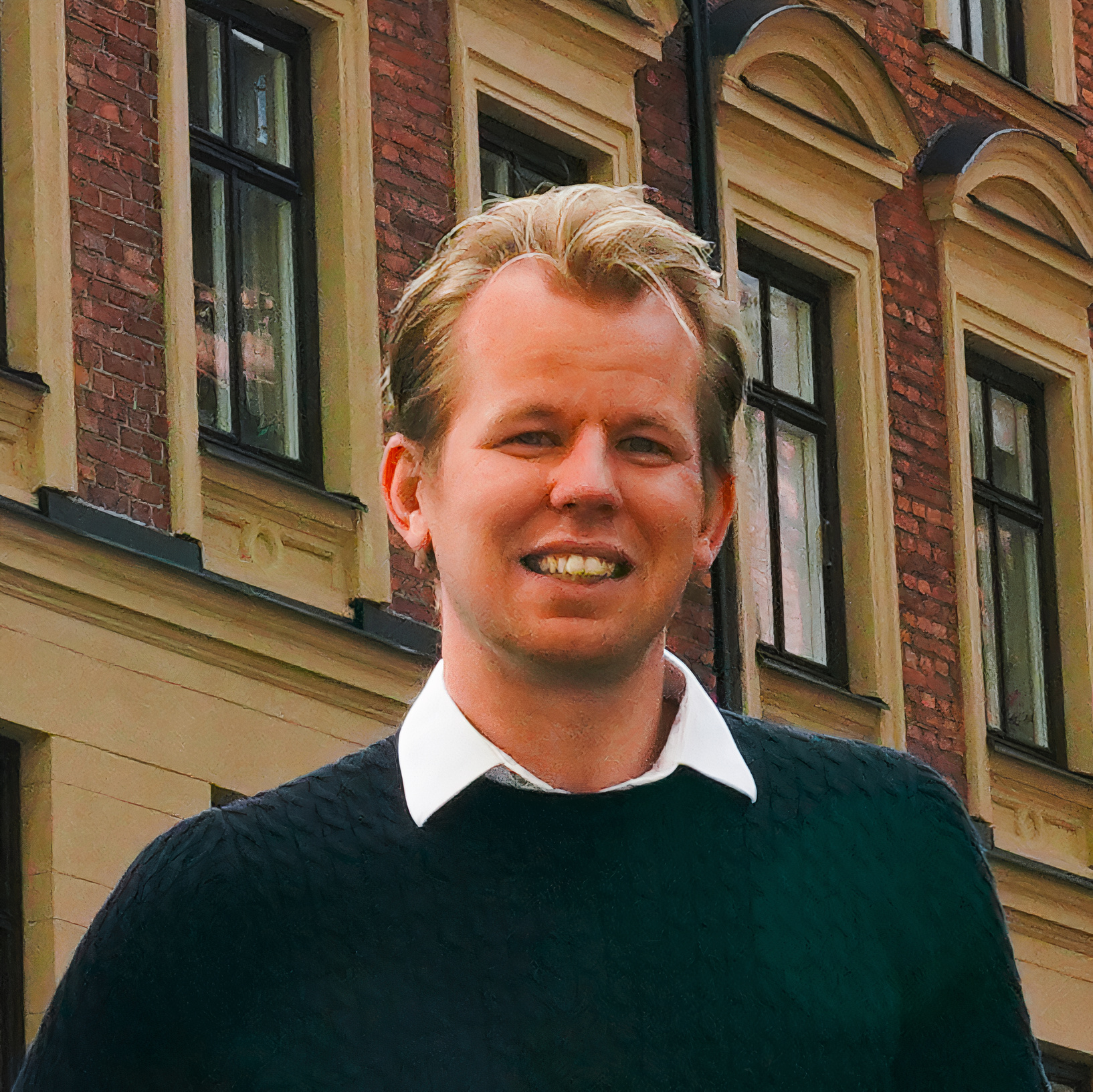 Hyre bil och personar